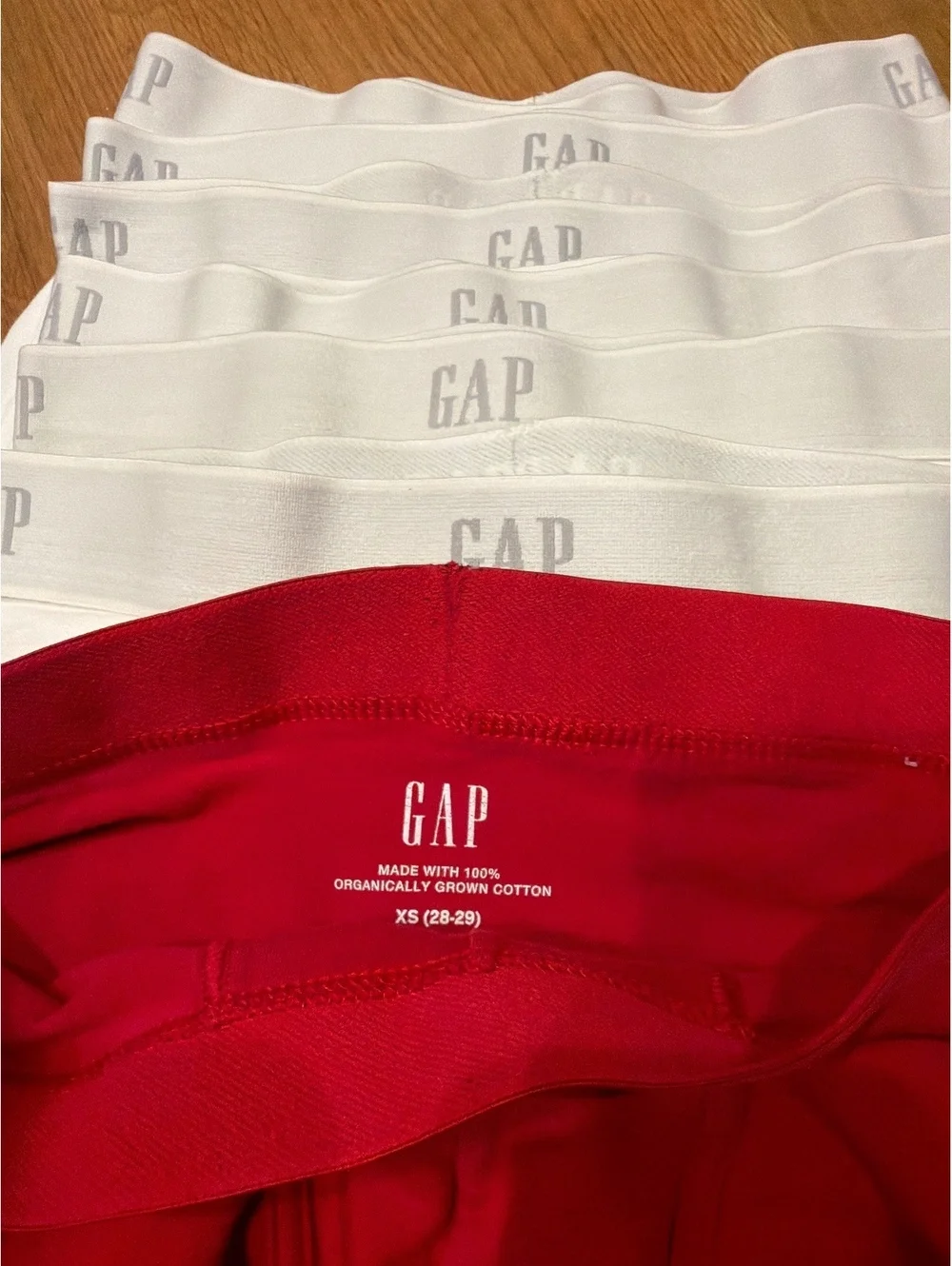 GAP Organic Cotton Boxers Briefs Mens XS Underwear Multi 7-Pack Set Bundle kids
